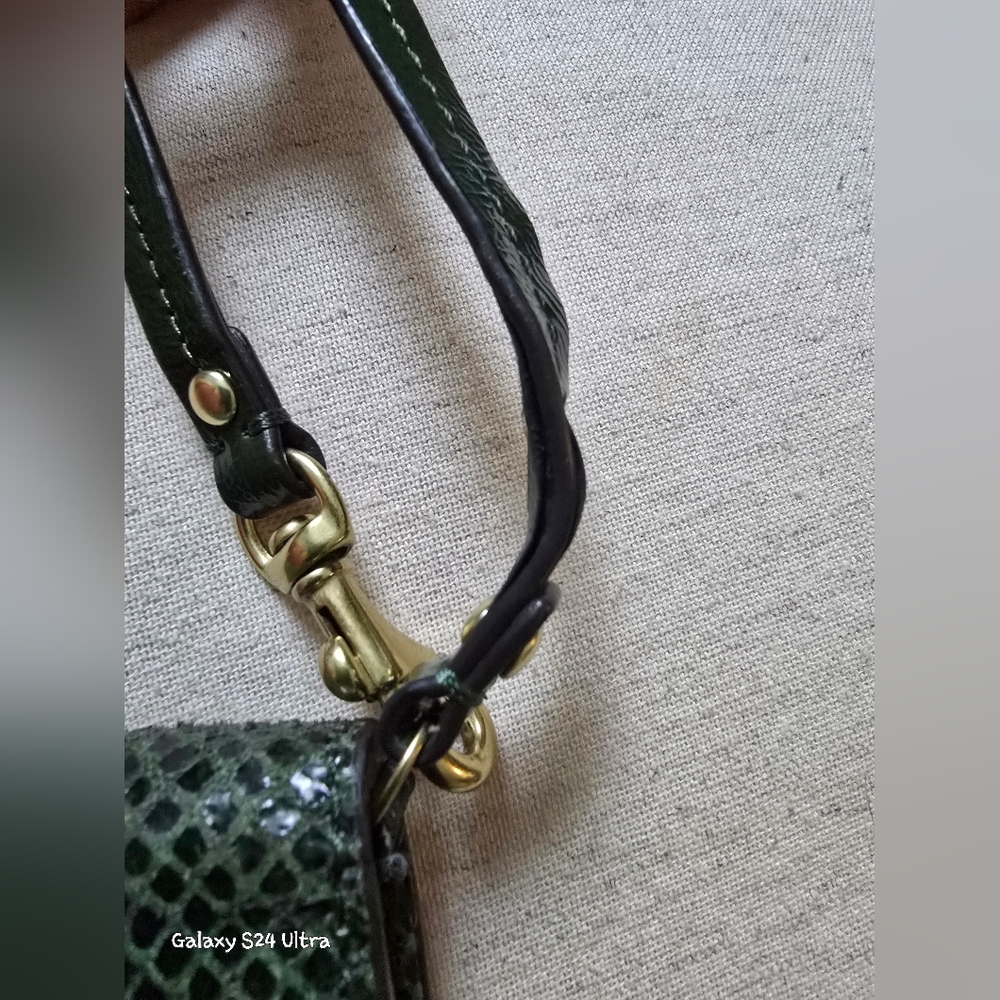 Coach Snakeskin/ Python Textured Wallet/ Wristlet… - image 7